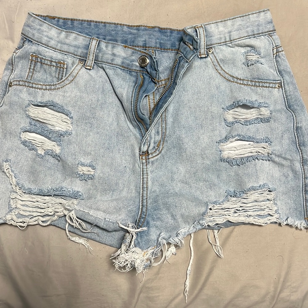 super cute jean shorts from SHEIN.